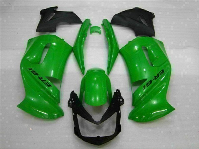 Verde Kits Carenagem Kawasaki EX650 2006-2008 Verde Kits Carenagem Kawasaki EX650 2006-2008