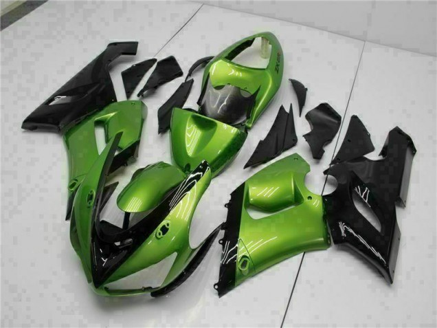 Verde Kits Carenagem Kawasaki ZX6R 2005-2006