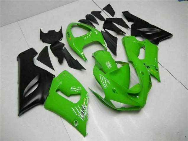 Verde Kits Carenagem Kawasaki ZX6R 2005-2006 Verde Kits Carenagem Kawasaki ZX6R 2005-2006