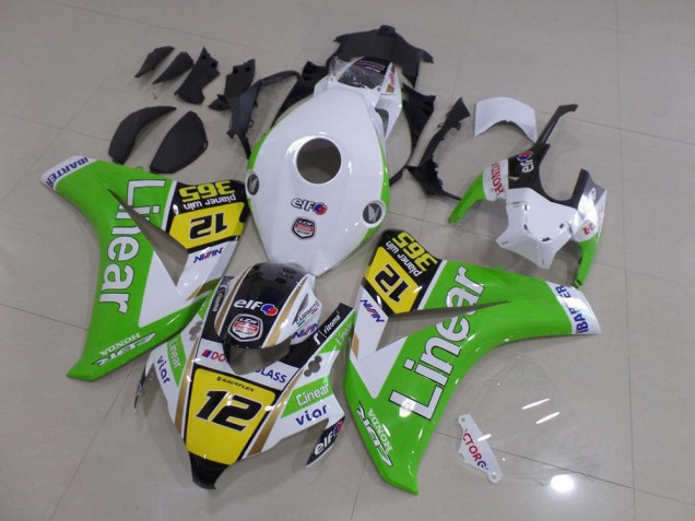 Verde Linear 12 Carenagem Honda CBR 1000RR 2008-2011 Verde Linear 12 Carenagem Honda CBR 1000RR 2008-2011