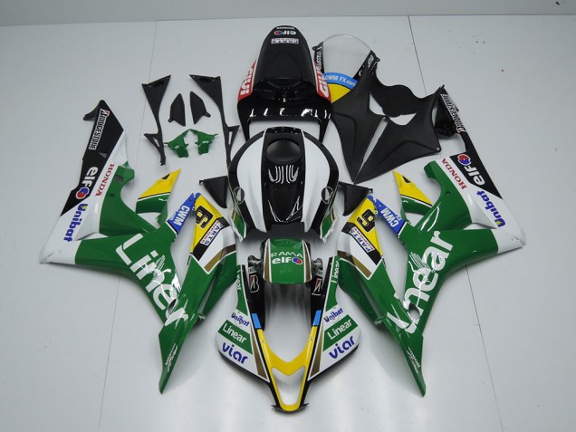 Verde Liner Carenagem Honda CBR 600RR 2007-2008 Verde Liner Carenagem Honda CBR 600RR 2007-2008