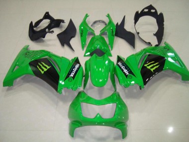 Verde Monster Carenagem Kawasaki ZX 250R 2008-2012