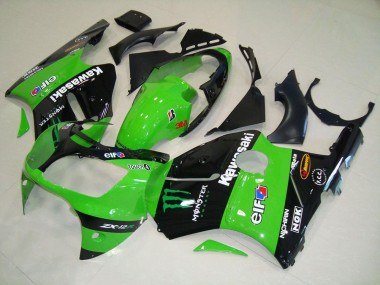 Verde Monster Carenagem Kawasaki ZX12R 2000-2001