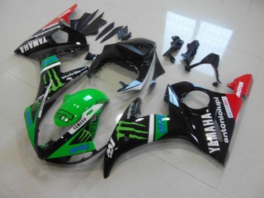 Verde Monster Carenagem Yamaha R6 2003-2005