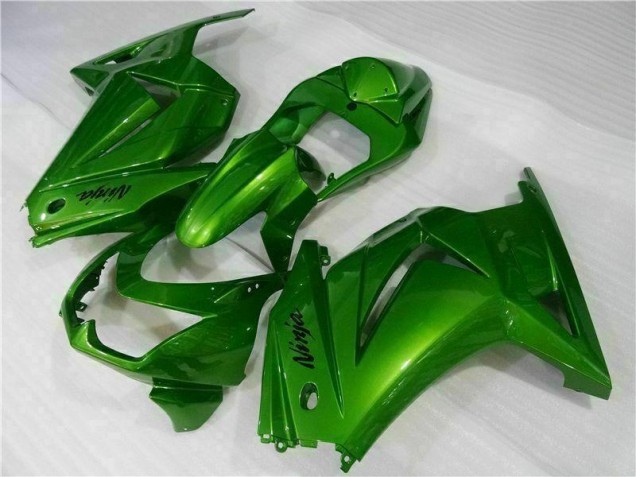 Verde Ninja Kit Carenagem Kawasaki EX250 2008-2012 Verde Ninja Kit Carenagem Kawasaki EX250 2008-2012