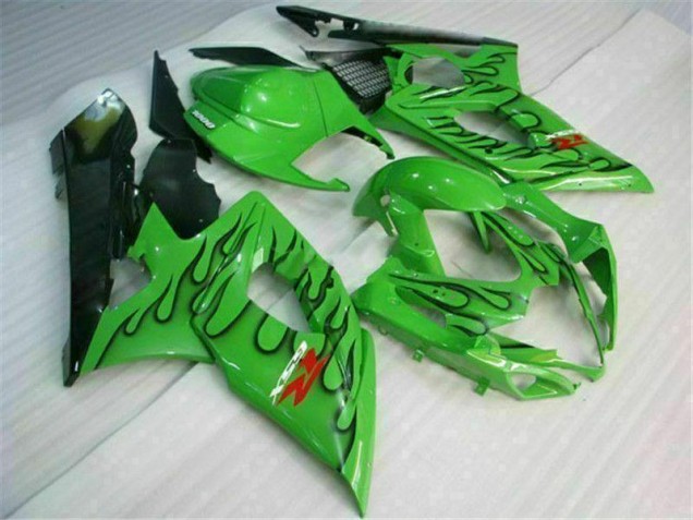 Verde Plástico Suzuki GSXR 1000 K5 2005-2006 Verde Plástico Suzuki GSXR 1000 K5 2005-2006