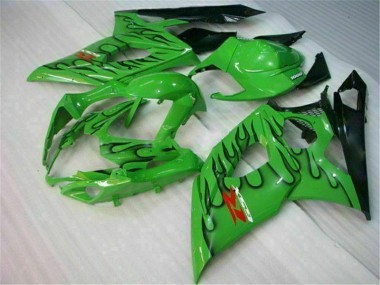 Verde Plástico Suzuki GSXR 1000 K5 2005-2006