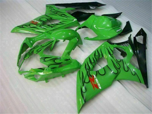 Verde Plástico Suzuki GSXR 1000 K5 2005-2006 Verde Plástico Suzuki GSXR 1000 K5 2005-2006