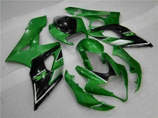 Verde Plásticos Suzuki GSXR 1000 K5 2005-2006 Verde Plásticos Suzuki GSXR 1000 K5 2005-2006