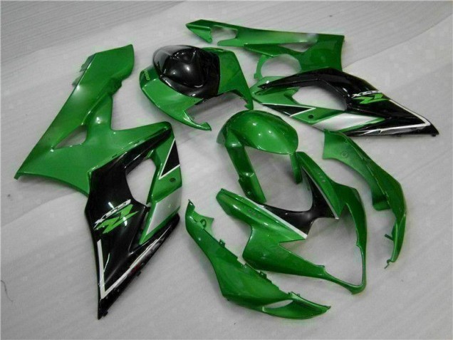 Verde Plásticos Suzuki GSXR 1000 K5 2005-2006 Verde Plásticos Suzuki GSXR 1000 K5 2005-2006