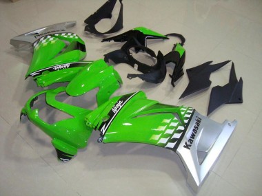 Verde Prata Carenagem Kawasaki ZX 250R 2008-2012