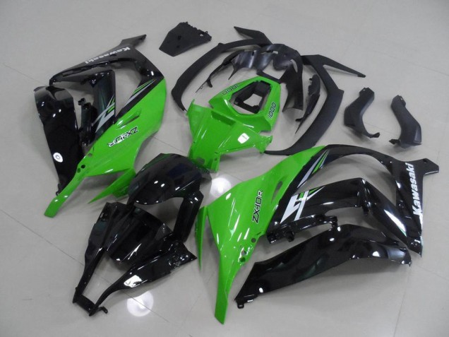 Verde & Preto Abs Kit Completos Carenagem Kawasaki ZX10R 2011-2015 Verde & Preto Abs Kit Completos Carenagem Kawasaki ZX10R 2011-2015