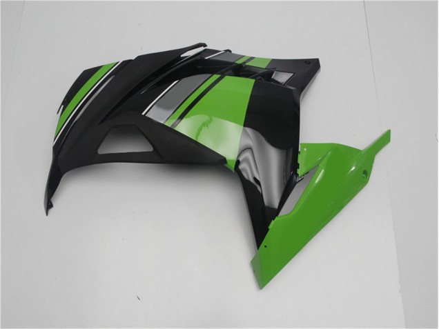 Verde Preto Abs Plásticos Kawasaki EX300 2013-2016 Verde Preto Abs Plásticos Kawasaki EX300 2013-2016