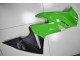 Verde Preto Abs Plásticos Kawasaki ZX10R 2008-2010 Verde Preto Abs Plásticos Kawasaki ZX10R 2008-2010