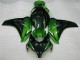 Verde Preto Carenagem Honda CBR 1000RR 2008-2011 Verde Preto Carenagem Honda CBR 1000RR 2008-2011