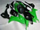 Verde Preto Carenagem Kawasaki ZX10R 2008-2010 Verde Preto Carenagem Kawasaki ZX10R 2008-2010
