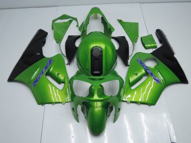 Verde & Preto Carenagem Kawasaki ZX12R 2000-2001