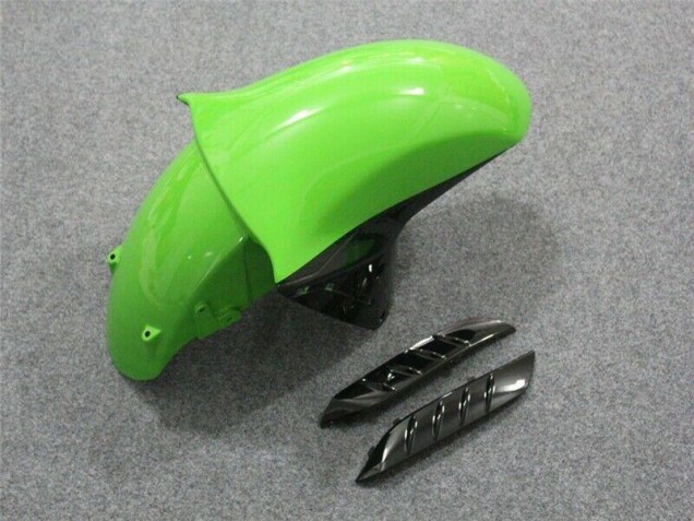 Verde Preto Carenagem Kawasaki ZX14R ZZR 1400 2006-2011 Verde Preto Carenagem Kawasaki ZX14R ZZR 1400 2006-2011