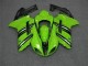 Verde Preto Carenagem & Plástico Kawasaki ZX6R 2007-2008 Verde Preto Carenagem & Plástico Kawasaki ZX6R 2007-2008