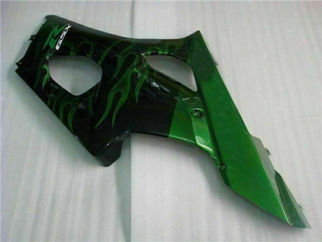 Verde Preto Carenagem Suzuki GSXR 1000 K3 2003-2004