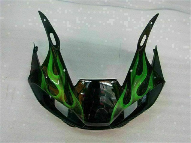 Verde Preto Carenagem Yamaha R6 1998-2002 Verde Preto Carenagem Yamaha R6 1998-2002