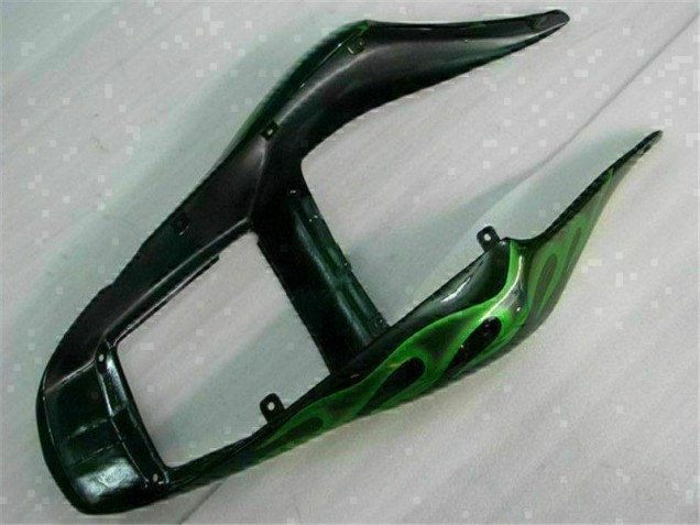Verde Preto Carenagem Yamaha R6 1998-2002 Verde Preto Carenagem Yamaha R6 1998-2002