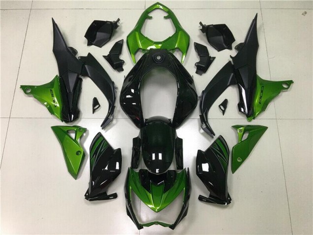 Verde Preto Injeção Kit Carenagem Kawasaki Z800 2013-2016 Verde Preto Injeção Kit Carenagem Kawasaki Z800 2013-2016