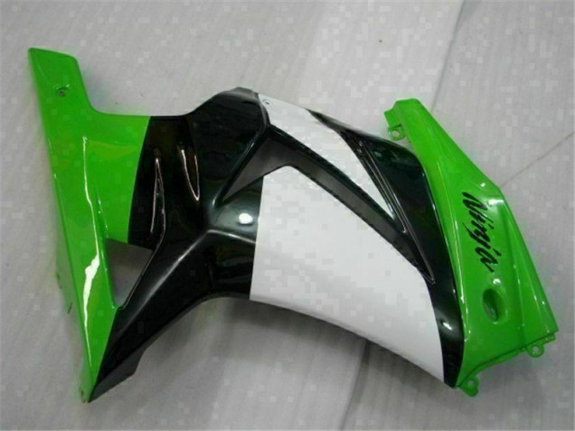 Verde Preto Ninja Abs Plástico Kawasaki EX250 2008-2012 Verde Preto Ninja Abs Plástico Kawasaki EX250 2008-2012