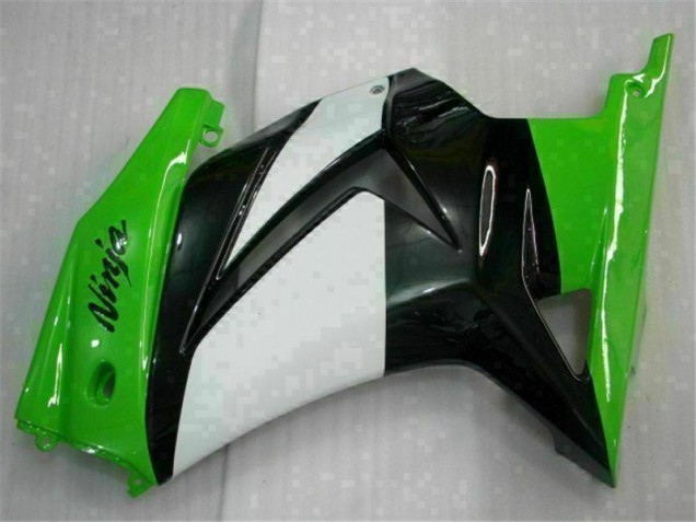 Verde Preto Ninja Abs Plástico Kawasaki EX250 2008-2012 Verde Preto Ninja Abs Plástico Kawasaki EX250 2008-2012