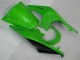 Verde Preto Ninja Abs Plástico Kawasaki EX250 2008-2012 Verde Preto Ninja Abs Plástico Kawasaki EX250 2008-2012