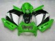 Verde Preto Ninja Abs Plástico Kawasaki EX250 2008-2012 Verde Preto Ninja Abs Plástico Kawasaki EX250 2008-2012
