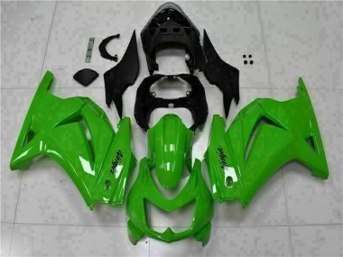 Verde Preto Ninja Abs Plásticos Kawasaki EX250 2008-2012