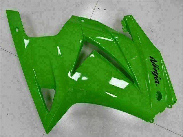 Verde Preto Ninja Abs Plásticos Kawasaki EX250 2008-2012 Verde Preto Ninja Abs Plásticos Kawasaki EX250 2008-2012
