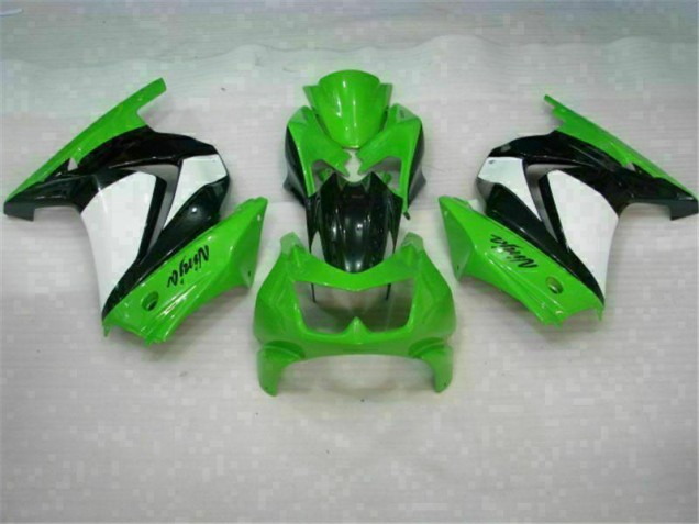 Verde Preto Ninja Kits Completo Carenagem Kawasaki EX250 2008-2012 Verde Preto Ninja Kits Completo Carenagem Kawasaki EX250 2008-2012