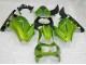 Verde Preto Plástico Kawasaki EX250 2008-2012 Verde Preto Plástico Kawasaki EX250 2008-2012