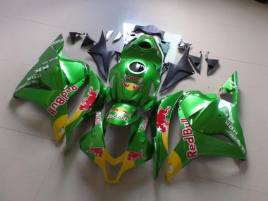 Verde Red Bull Carenagem Honda CBR 600RR 2009-2012
