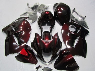 Vermelho Abs Kit Carenagem & Plásticos Suzuki GSXR 1300 Hayabusa 1996-2007