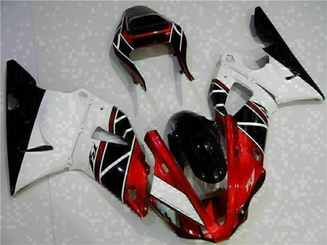 Vermelho Abs Kit Carenagem & Plásticos Yamaha R1 2000-2001 Vermelho Abs Kit Carenagem & Plásticos Yamaha R1 2000-2001