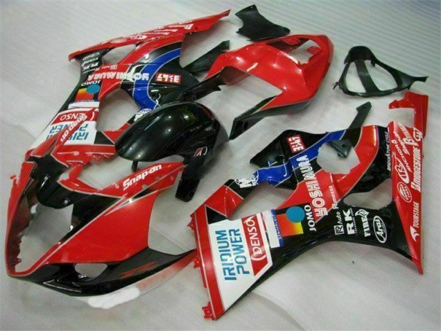 Vermelho Abs Kits Carenagem Suzuki GSXR 1000 K3 2003-2004 Vermelho Abs Kits Carenagem Suzuki GSXR 1000 K3 2003-2004