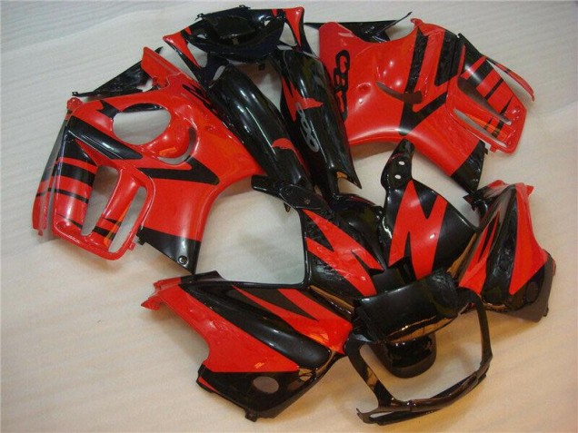 Vermelho Abs Kits Completos Carenagem Honda CBR 600 F3 1995-1998