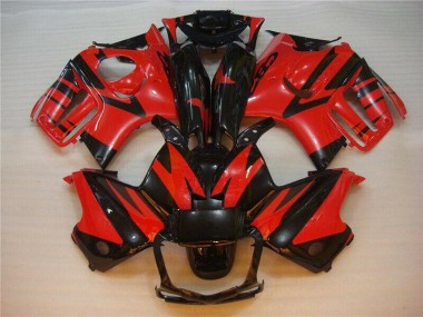 Vermelho Abs Kits Completos Carenagem Honda CBR 600 F3 1995-1998
