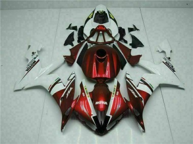 Vermelho Abs Kits Completos Carenagem Yamaha R1 2004-2006