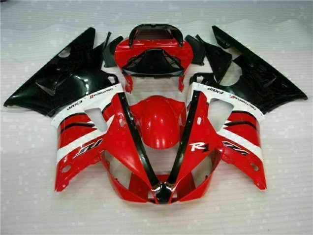 Vermelho Abs Plástico Yamaha R1 2000-2001 Vermelho Abs Plástico Yamaha R1 2000-2001