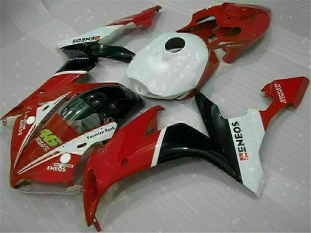 Vermelho Abs Plásticos Yamaha R1 2004-2006 Vermelho Abs Plásticos Yamaha R1 2004-2006