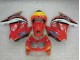 Vermelho Amarelo Carenagem Kawasaki EX250 2008-2012 Vermelho Amarelo Carenagem Kawasaki EX250 2008-2012