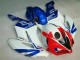 Vermelho Azul Branco Carenagem Honda CBR 1000RR 2004-2005 Vermelho Azul Branco Carenagem Honda CBR 1000RR 2004-2005