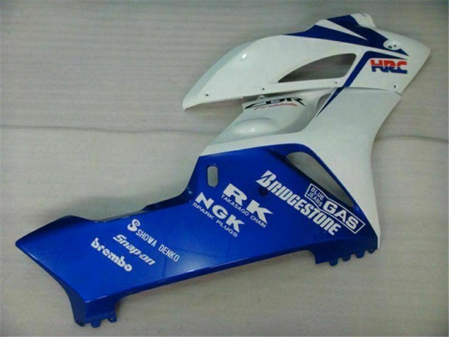 Vermelho Azul Branco Carenagem Honda CBR 1000RR 2004-2005 Vermelho Azul Branco Carenagem Honda CBR 1000RR 2004-2005