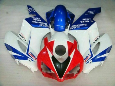Vermelho Azul Branco Carenagem Honda CBR 1000RR 2004-2005