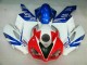 Vermelho Azul Branco Carenagem Honda CBR 1000RR 2004-2005 Vermelho Azul Branco Carenagem Honda CBR 1000RR 2004-2005
