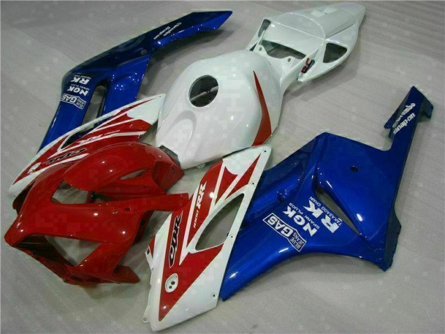Vermelho Azul Carenagem Honda CBR 1000RR 2004-2005 Vermelho Azul Carenagem Honda CBR 1000RR 2004-2005